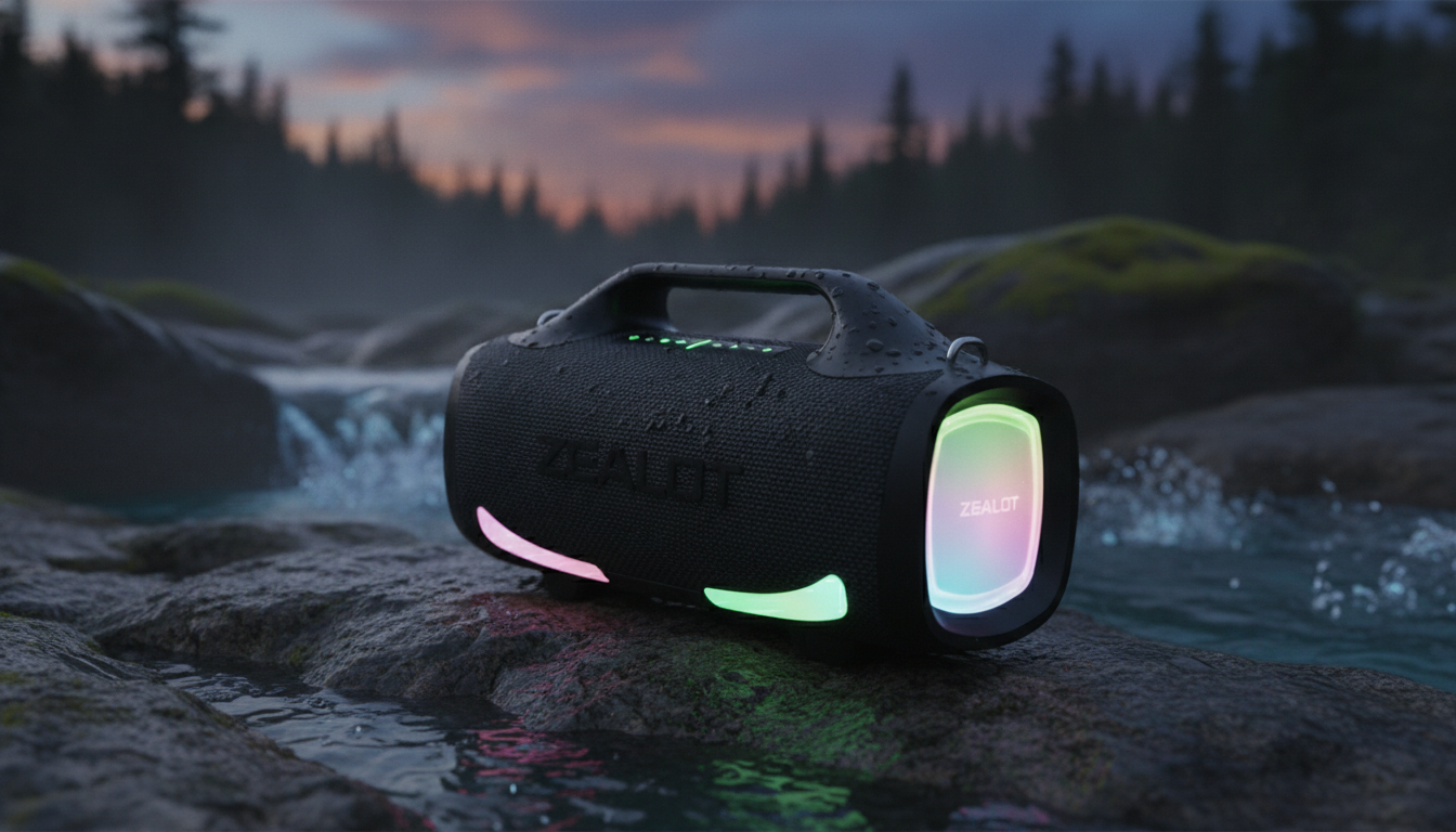 100W Bluetooth Speaker: 24H Playtime, IPX6 & Bass
