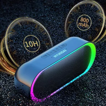 RGB Wireless Bluetooth 5.3 Speaker: Setup, Sound & Lights